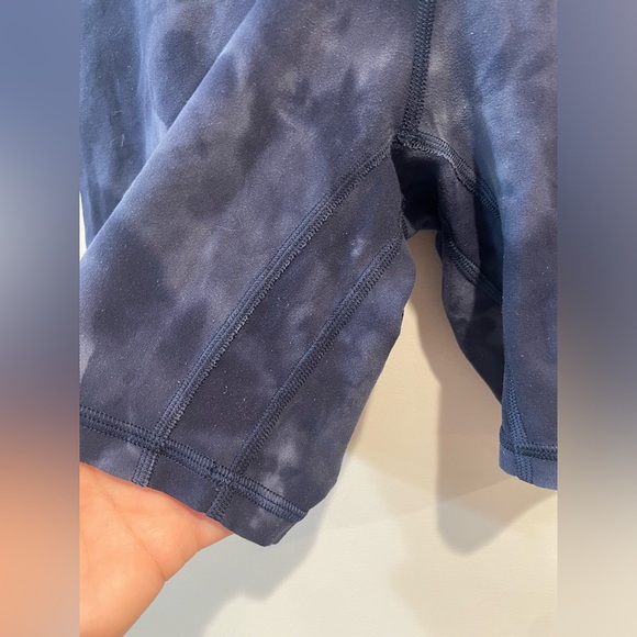 Lululemon Wunder Train High-Rise Short - Diamond Dye Shade Naval Blue - Picture 3 of 5